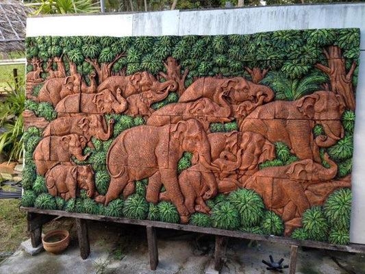 תבליט אבן חול מהמזרח 10