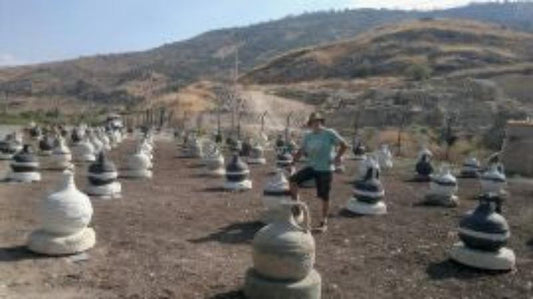 כדים "עתיקים" מפסולת ממוחזרת