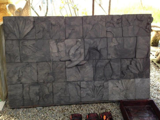 תבליט אבן חול מהמזרח 12