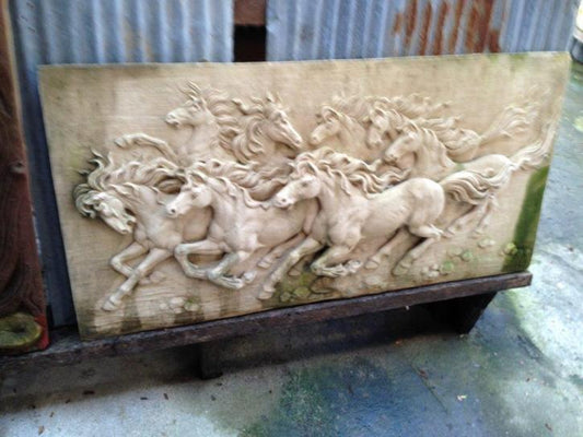 תבליט אבן חול מהמזרח 6